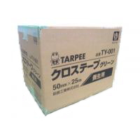 萩原工業 ターピークロス養生テープ TY-001 50mm×25m 30巻入/CS グリーン